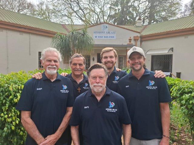 Missions Ablaze: 30 Years of Faith, Service, and Feeding the Hungry It was great to be out in the field again spreading the Word and in fellowship with friends, Ralph, Marty, Matt, and Trey.